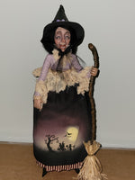 Primdolly Hag Witch - one of a kind Art Doll