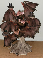 Three bats candle holder - Katherine's Collection