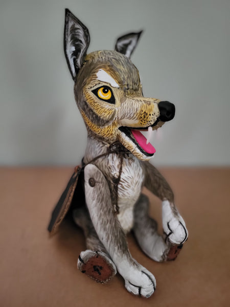 Big bad Wolf - one of a kind Art Doll