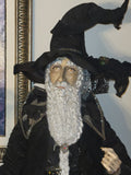 Wizard, doll, Katherines, collection, fantasy, art, life, size, unique, halloween