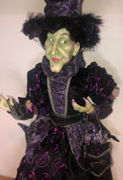 Belladonna Lockheart XXL 42” Whimsical Witch Doll Halloween Unique Vintage