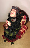 Scrying Gypsy Witch - Whimsical Witch Doll