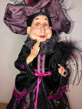 XL 36” Masquerade Whimsical Witch Doll