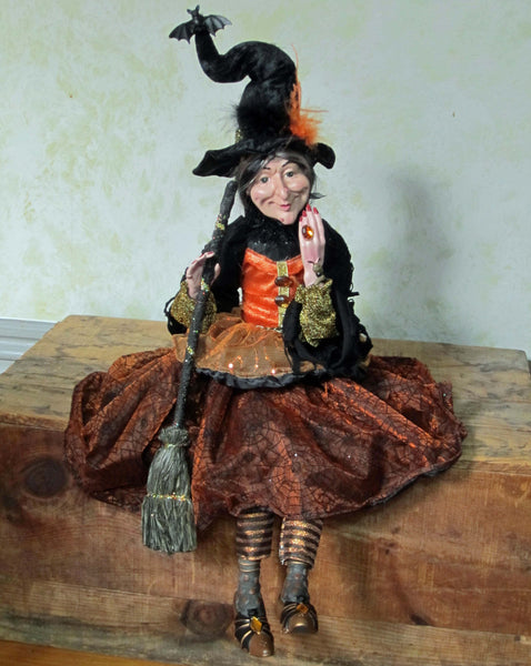 Enchantra Whimsical Witch Doll