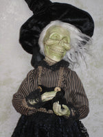 The Banshee Witch Whimsical Halloween Doll