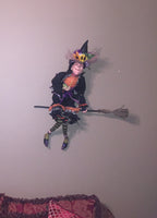 Hagatha Hawthorn 30" Whimsical Witch Doll